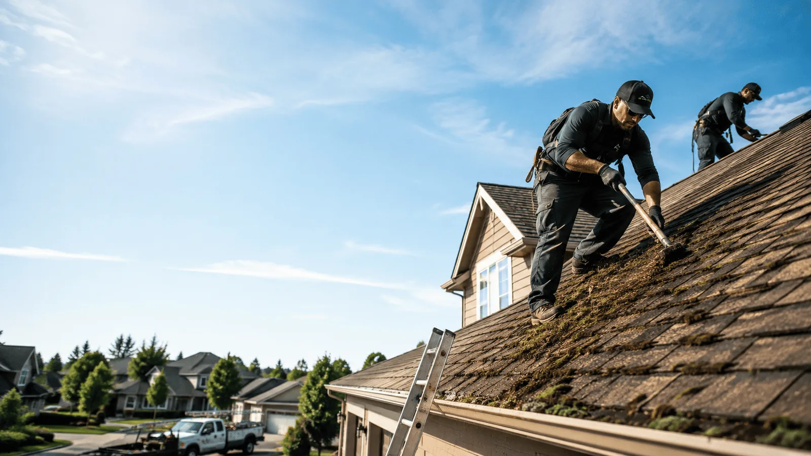 Roof Moss Removal in Bolton, CT near me